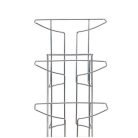 ALBA Katalógustartó, fali, A4, 7 rekeszes, ALBA, ezüst