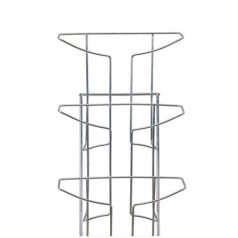 ALBA Katalógustartó, fali, A4, 21 rekeszes, ALBA, ezüst