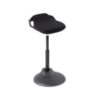 ALBA Ülő/álló szék, ergonomikus, ALBA "Flexy", fekete