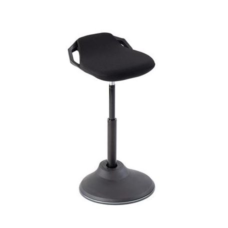 ALBA Ülő/álló szék, ergonomikus, ALBA "Flexy", fekete