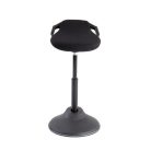 ALBA Ülő/álló szék, ergonomikus, ALBA "Flexy", fekete