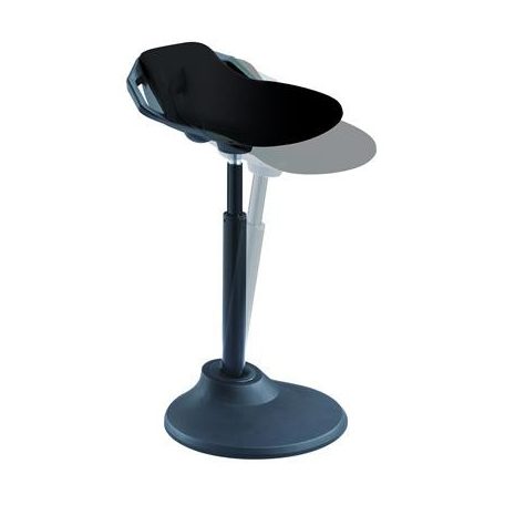 ALBA Ülő/álló szék, ergonomikus, ALBA "Flexy", fekete