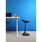 ALBA Ülő/álló szék, ergonomikus, ALBA "Flexy", fekete