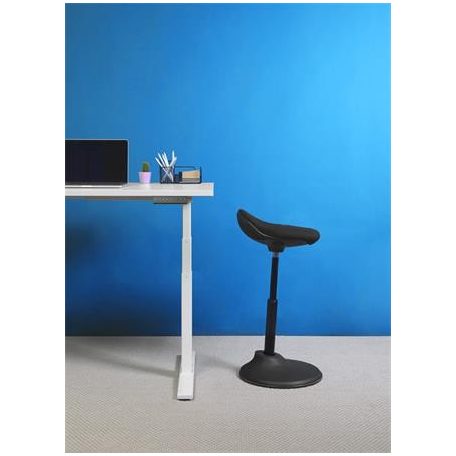 ALBA Ülő/álló szék, ergonomikus, ALBA "Flexy", fekete