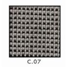 Tárgyalószék, szövetborítás, fekete fémváz, "Felicia", szürke