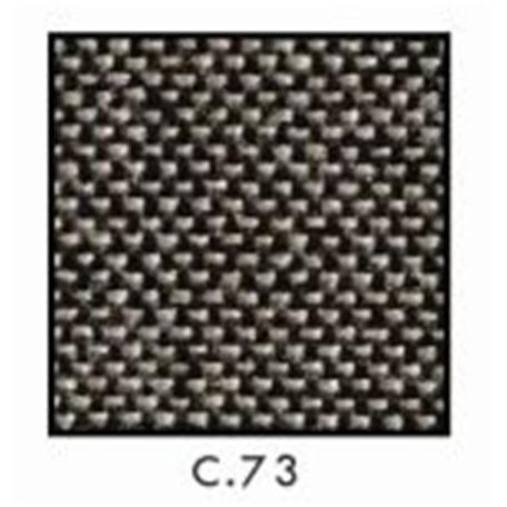 Tárgyalószék, szövetborítás, fekete fémváz, "Felicia", fekete-szürke