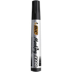   BIC Alkoholos marker, 3,7-5,5 mm, vágott, BIC "ECO 2300" fekete