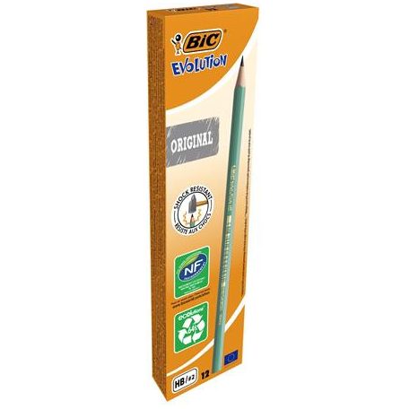 BIC Grafitceruza, HB, hatszögletű, BIC "Evolution Original"