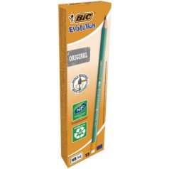   BIC Grafitceruza radírral, HB, hatszögletű, BIC "Evolution Original"