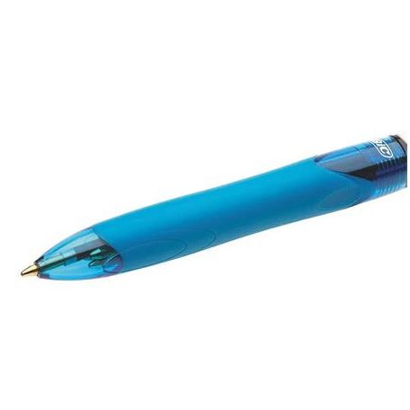 BIC Golyóstoll, 0,32 mm, nyomógombos, négyszínű, BIC "4 Colours Grip Original"