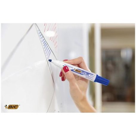 BIC Flipchart- és táblamarker, 1,4 mm, kúpos, BIC" Velleda ecolutions", kék