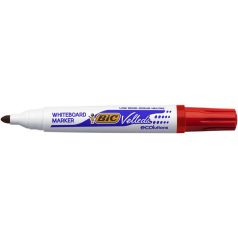   BIC Flipchart- és táblamarker, 1,4 mm, kúpos, BIC" Velleda ecolutions", piros