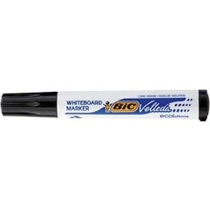   BIC Flipchart- és táblamarker, 1,1-5,6 mm, vágott, BIC "Velleda ecolutions", fekete