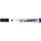 BIC Flipchart- és táblamarker, 1,1-5,6 mm, vágott, BIC "Velleda ecolutions", fekete