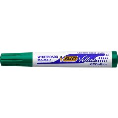   BIC Flipchart- és táblamarker, 1,1-5,6 mm, vágott, BIC "Velleda ecolutions", zöld