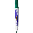 BIC Flipchart- és táblamarker, 1,1-5,6 mm, vágott, BIC "Velleda ecolutions", zöld