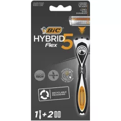 BIC Férfi borotva BIC "HYBRID 5" + 2 betéttel