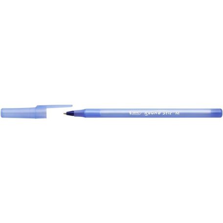 BIC Golyóstoll, 0,32 mm, kupakos, BIC "Round Stic Classic", kék