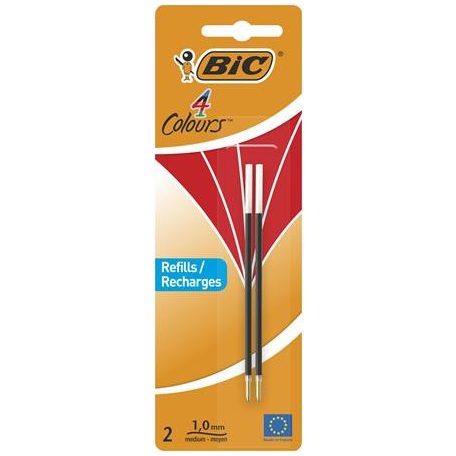 BIC Golyóstollbetét, 0,32 mm, BIC "4 Colours" piros