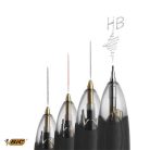 BIC Golyóstoll, háromszínű, nyomósirónnal egyben, BIC "4 Colours" + grafitbél