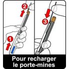 BIC Golyóstoll, háromszínű, nyomósirónnal egyben, BIC "4 Colours" + grafitbél