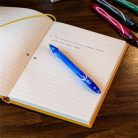 BIC Zseléstoll, 0,3 mm, nyomógombos, BIC "Gel-ocity Quick Dry", kék