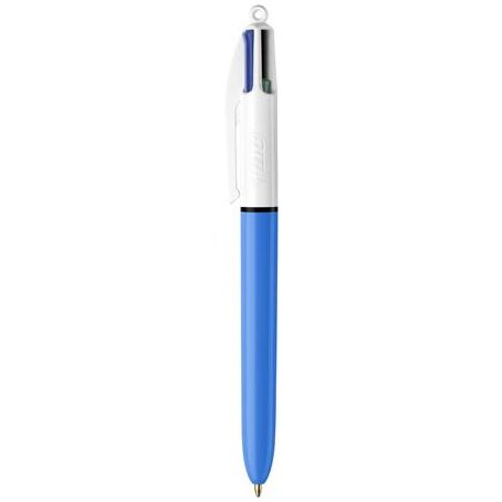 BIC Golyóstoll, 0,32 mm, nyomógombos, négyszínű, BIC "4 Colours Original"