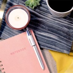   BIC Golyóstoll, 0,32 mm, nyomógombos, négyszínű, BIC "4 Colours Shine"