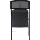 ALBA Összecsukható szék, fém és szövet, ALBA "CPDIVANO N", fekete