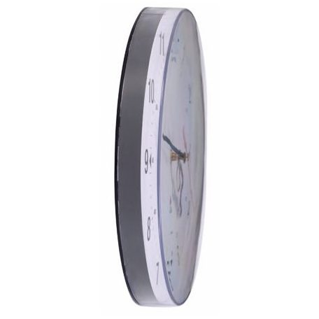 ALBA Falióra, mágneses hátlappal, 25 cm, ALBA "Classic", fekete