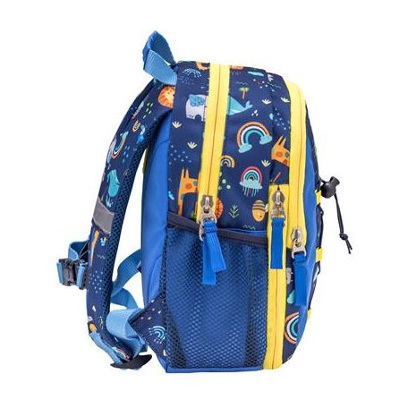 BELMIL Hátizsák, cipzáras, BELMIL "Mini Kiddy Little Jungle", dzsungel