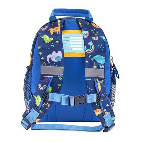 BELMIL Hátizsák, cipzáras, BELMIL "Mini Kiddy Little Jungle", dzsungel