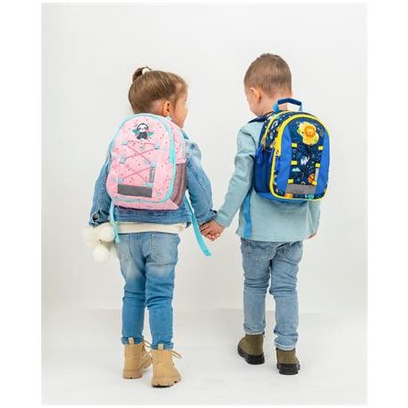 BELMIL Hátizsák, cipzáras, BELMIL "Mini Kiddy Little Jungle", dzsungel