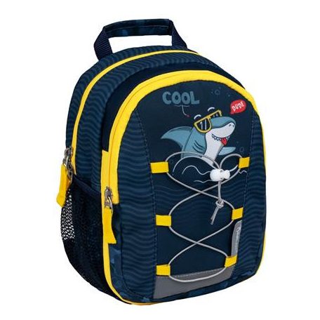 BELMIL Hátizsák, cipzáras, BELMIL "Mini Kiddy Cool Dude", cápa