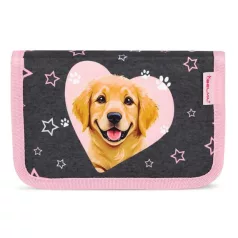   BELMIL Tolltartó, klapnis, cipzáras, BELMIL "Starry Paws", kutya, golden retriever