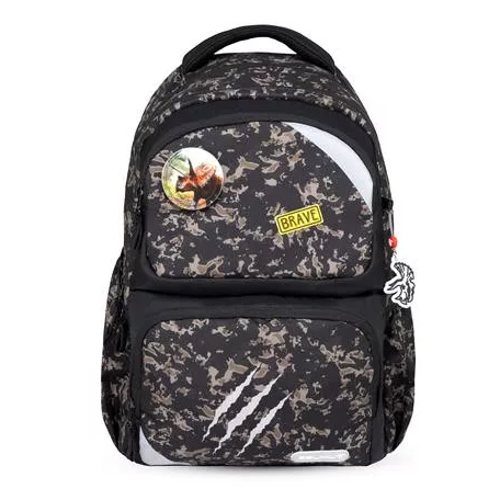 BELMIL Iskolatáska, cipzáras, BELMIL "Maxi Pack Dinosaur World", dinoszaurusz