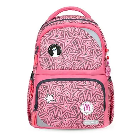 BELMIL Iskolatáska, cipzáras, BELMIL "Maxi Pack Love Stars", csillagok