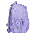 BELMIL Iskolatáska, cipzáras, BELMIL "Maxi Pack Purple Dots", lila pöttyös