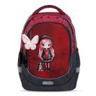 BELMIL Iskolatáska, cipzáras, BELMIL "Leisure Plus Ladybug Girl", katicalány