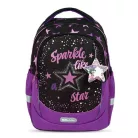 BELMIL Iskolatáska, cipzáras, BELMIL "Leisure Plus Sparkle like a Star", csillagok