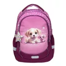 BELMIL Iskolatáska, cipzáras, BELMIL "Leisure Plus Puppy Love", kutyusok