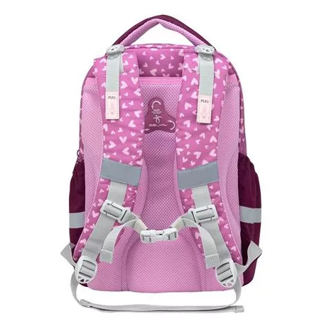 BELMIL Iskolatáska, cipzáras, BELMIL "Leisure Plus Puppy Love", kutyusok