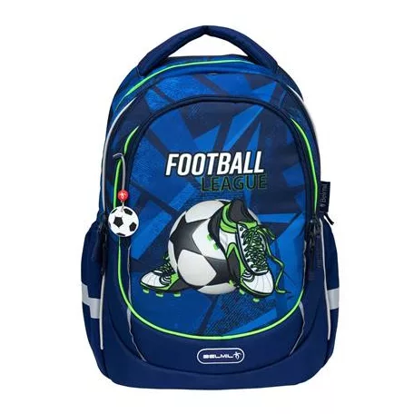 BELMIL Iskolatáska, cipzáras, BELMIL "Leisure Plus Champion's League", focilabda