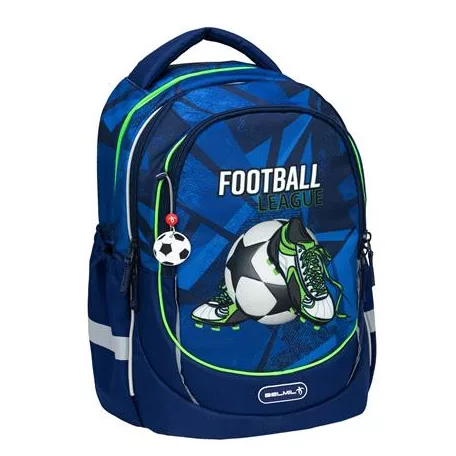 BELMIL Iskolatáska, cipzáras, BELMIL "Leisure Plus Champion's League", focilabda