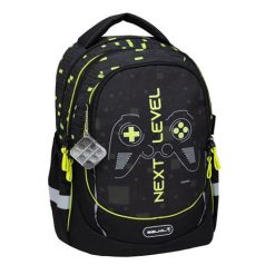   BELMIL Iskolatáska, cipzáras, BELMIL "Leisure Plus Neon Play", neon kontroller