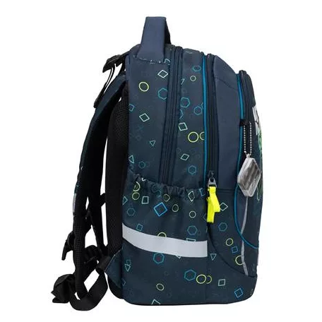 BELMIL Iskolatáska, cipzáras, BELMIL "Leisure Plus Play Master", kontroller