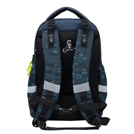 BELMIL Iskolatáska, cipzáras, BELMIL "Leisure Plus Play Master", kontroller