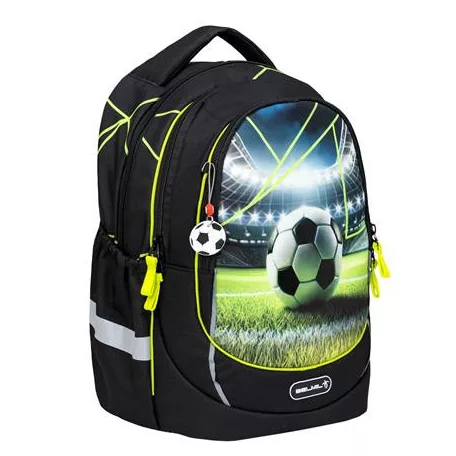 BELMIL Iskolatáska, cipzáras, BELMIL "Leisure Plus Champion's Kick", focilabda