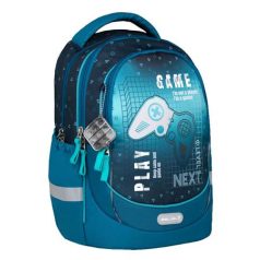   BELMIL Iskolatáska, cipzáras, BELMIL "Leisure Plus Next Level", kontroller