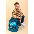 BELMIL Iskolatáska, cipzáras, BELMIL "Leisure Plus Next Level", kontroller